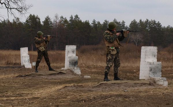 На Днепропетровщине прошли занятия по огневой подготовке военнослужащих
