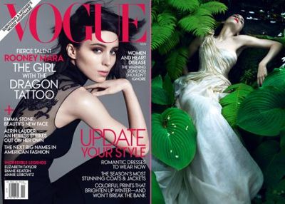 Девушка с татуировкой дракона стала героиней Vogue