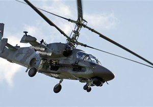 В России разбился вертолет Ка-52