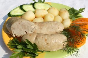 домашние сардельки