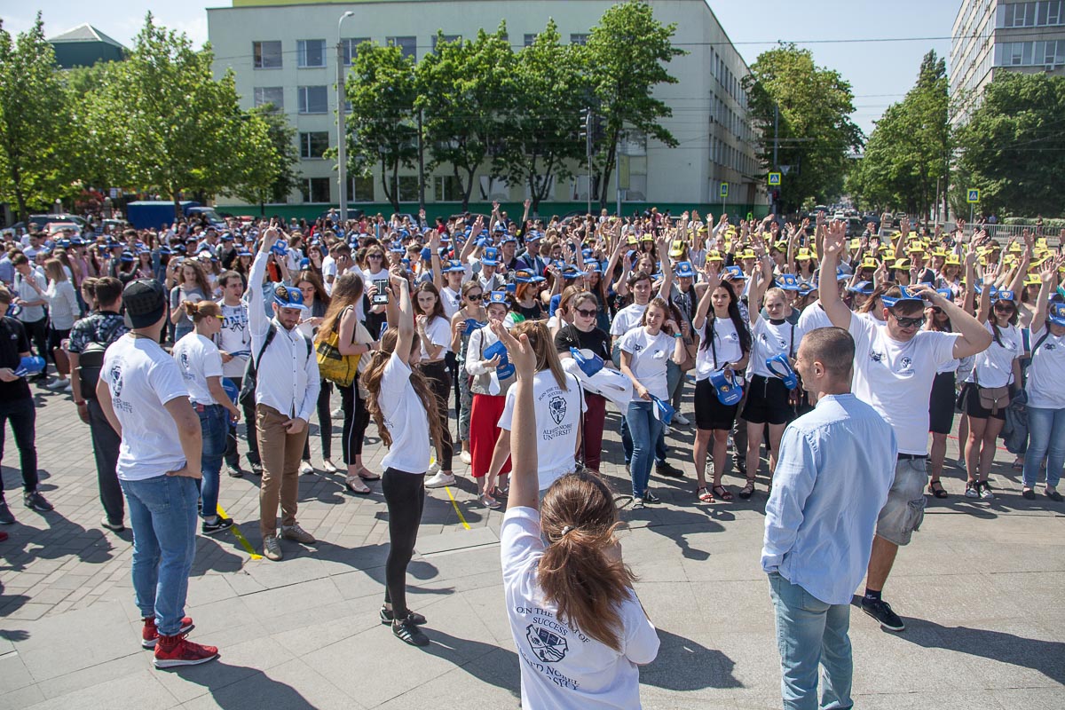 Подготовка к флешмобу