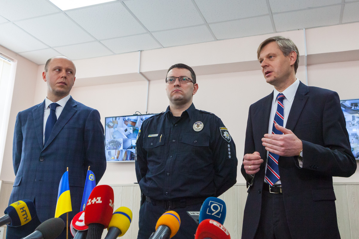 Презентовали систему Custody Records Константин Бушуев, Владимир Богонис и Роман Романов
