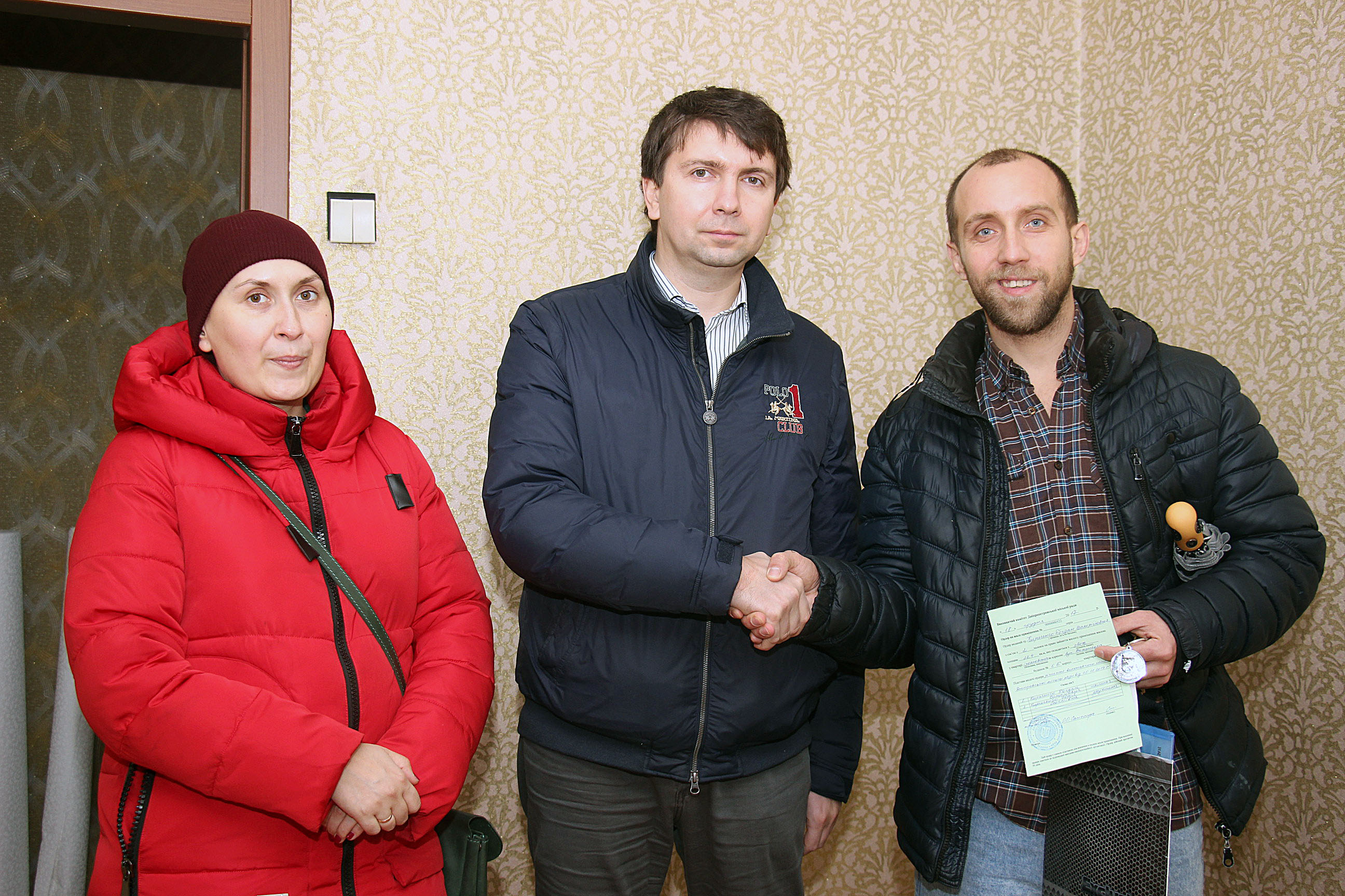 Бойцы АТО получили квартиры от мэрии Днепра