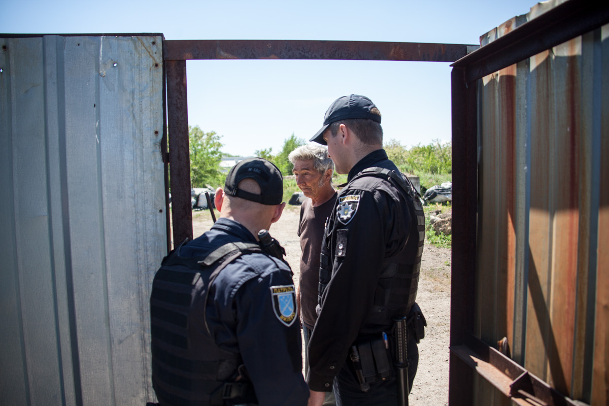 Полиция пообщалась с правонарушителями