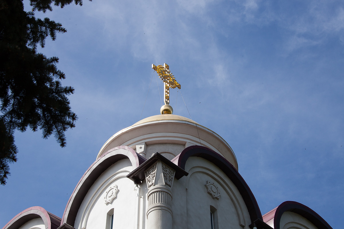 Сейчас в парке Памяти и Примирения находится Храм Святого Благоверного Великого князя Александра Невского